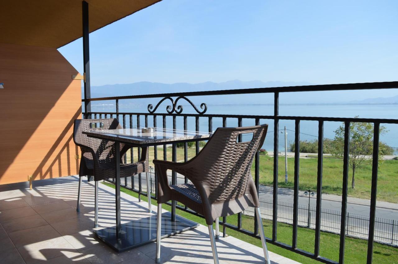 Hotel La Terrazza Dojran Bagian luar foto