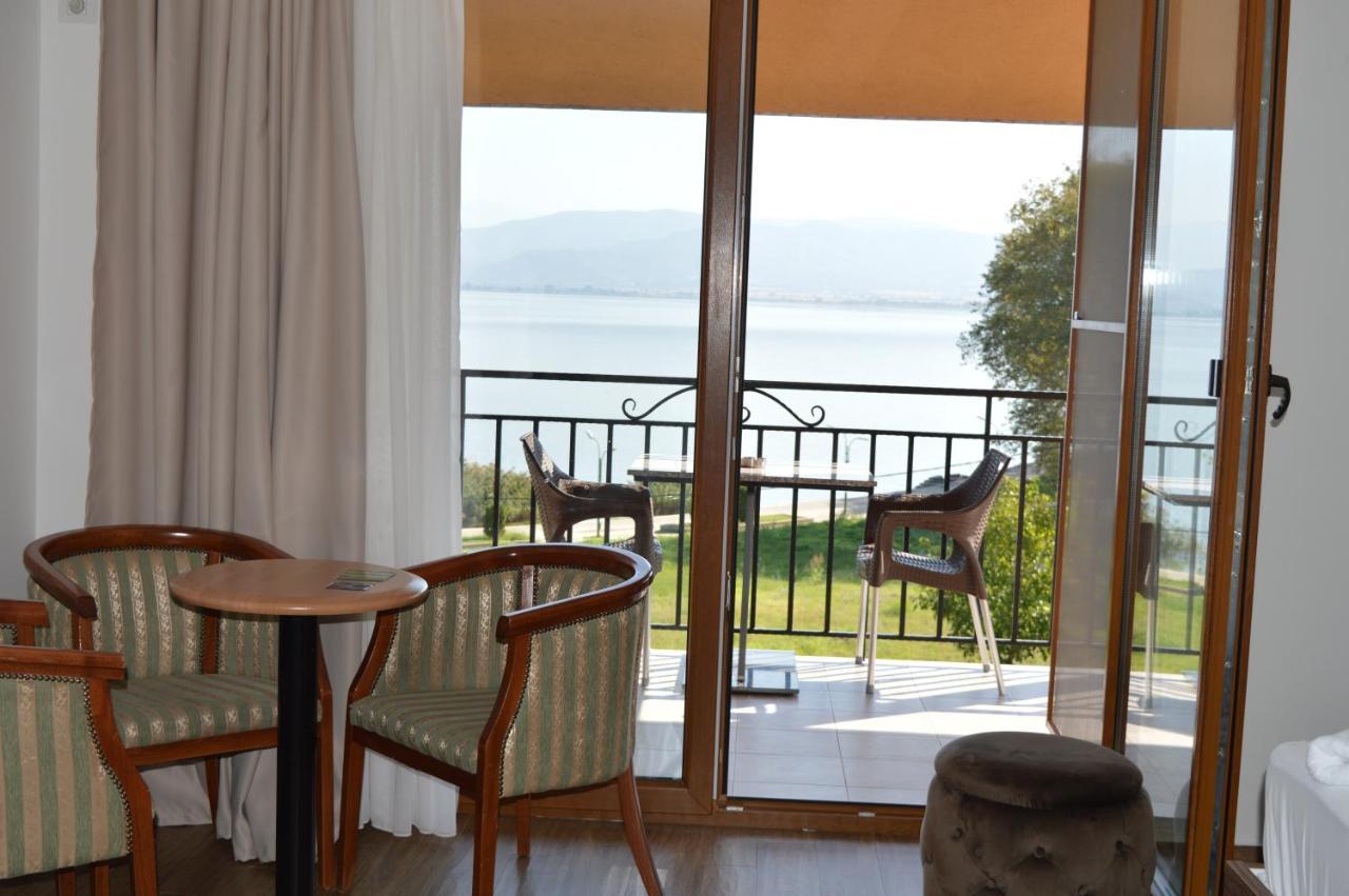 Hotel La Terrazza Dojran Bagian luar foto