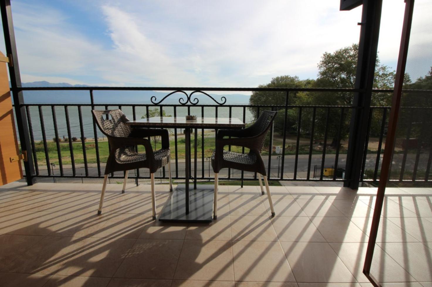 Hotel La Terrazza Dojran Bagian luar foto