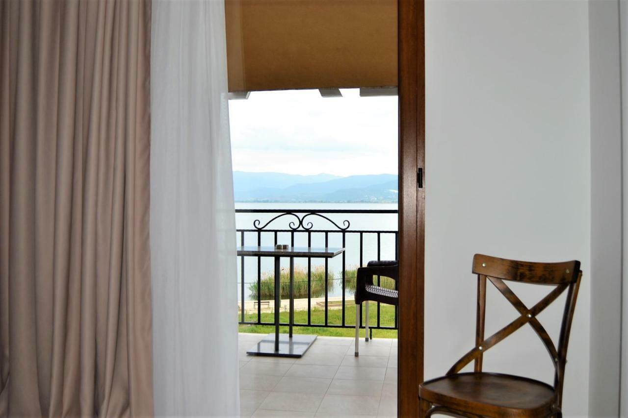 Hotel La Terrazza Dojran Bagian luar foto
